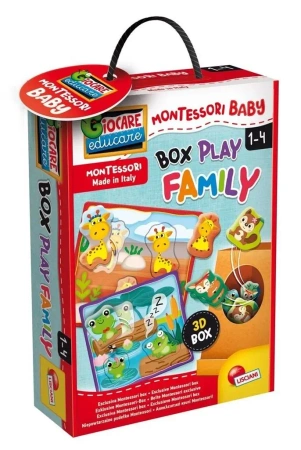 Montessori Baby - Rodziny zwierząt - Lisciani