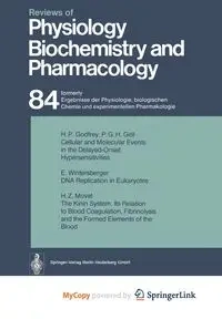 Reviews of Physiology, Biochemistry and Pharmacology - Adrian R. H.