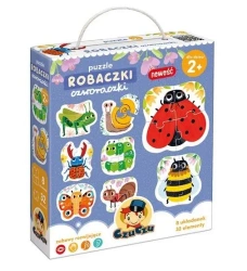 Puzzle Robaczki czworaczki - Bright Junior Media
