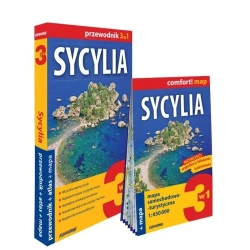 Sycylia 3w1: przewodnik + atlas + mapa - Agnieszka Fundowicz-Skrzyńska