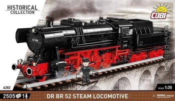 Historical Collection DR BR 52 Steam Locomotive - Cobi