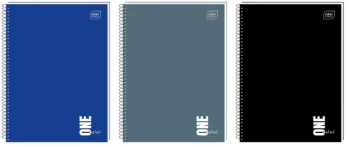 Kołozeszyt A4/100K kratka UV One Color (5szt) - INTERDRUK