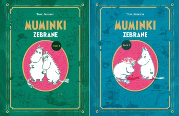 Pakiet Muminki zebrane Tomy I-II (barwione brzegi) Tove Jansson - Jansson Tove