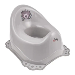 Nocnik 2 komponenty Miś Leśna Ferajna szary - Maltex