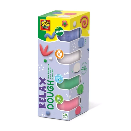 Plastelina Relax 4x90g - SES