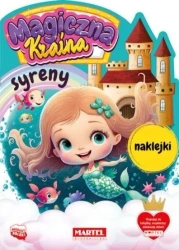 Magiczna kraina. Syreny z naklejkami - praca zbiorowa