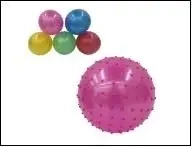 Piłka z kolcami 23cm MIX - Macyszyn Toys