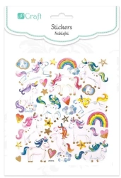 Naklejki jednorożce 31szt - Dalprint dpCraft