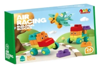 Klocki 26szt Wyścig powietrzny