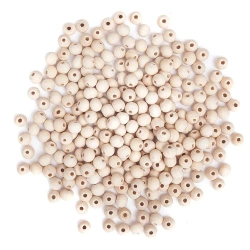 Koraliki drewniane kulki 8mm - Dalprint dpCraft