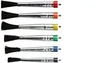 Pędzle szkolne, 6 sztuk