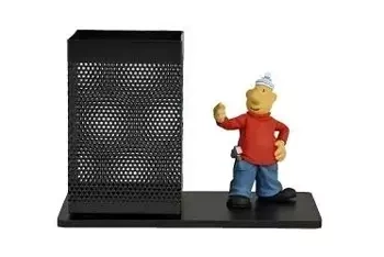 Przybornik biurkowy z figurką: Mat (Sąsiedzi) - Tisso Toys