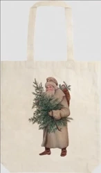 Torba bawełniana STBAG 57 Święta Gwiazdor/Mikołaj - Skona Ting