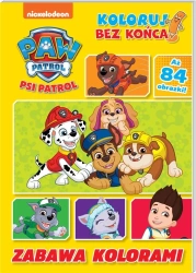 Psi Patrol. Koloruj bez końca cz.3 Zabawa koloram - praca zbiorowa