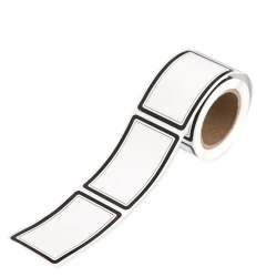 Naklejki na rolce etykiety 2,5x4cm 100szt - Dalprint dpCraft