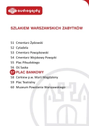 audiobook Plac Bankowy. Szlakiem warszawskich zabytków - Ewa Chęć