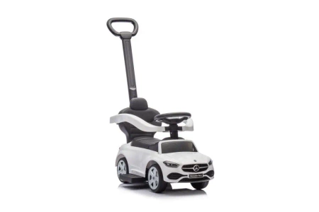 Jeździk z pchaczem Mercedes 3w1 biały - Leantoys