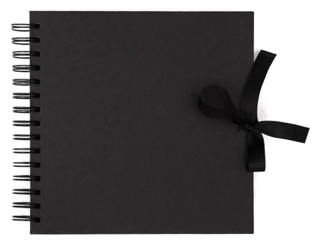 Album do zdobienia 20,5x20,5cm/40K czarny - Dalprint