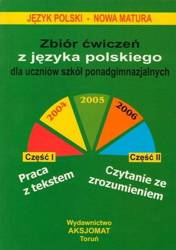 Zbiór ćwiczeń z języka polskiego, dla uczniów... - praca zbiorowa