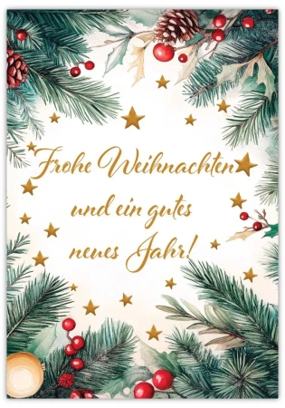 Karnet Boże Narodzenie Deutsch - Trend