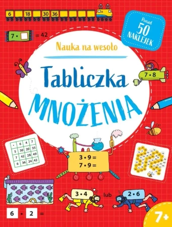 Nauka na wesoło. Tabliczka mnożenia - David Glover, Simon Abbott, Paul Broadbent