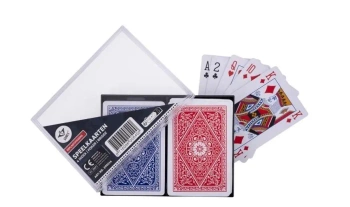 Karty 2 talie w etui LONGFIELD - Quint