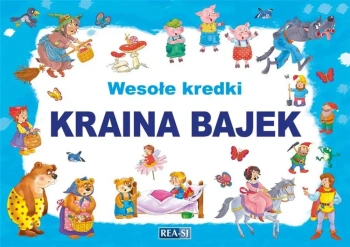 Wesołe kredki. Kraina bajek - praca zbiorowa