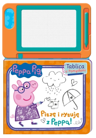 Tablica z pomysłami. Piszę i rysuję z Peppą! Świnka Peppa - Opracowanie zbiorowe