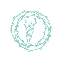 Zestaw wykrojników - Wianek&bazie 9,2cm x 9,0cm - Dalprint dpCraft