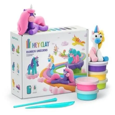 Hej Clay - Tęczowe jednorożce - TM Toys