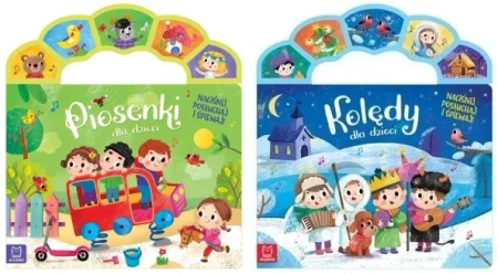 Kolędy dla dzieci. Naciśnij, posłuchaj i śpiewaj! + Piosenki dla dzieci 2w1 - Anna Podgórska