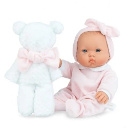 Lalka hiszpańska Betty Teddy Blanket 28cm
