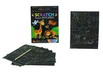 Wydrapywanka kolorowa Zwierzęta - ADAR