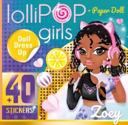 Lalka do wycinania z naklejkami 200x200 Zoey - Fresh