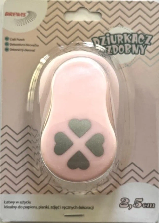 Dziurkacz ozdobny Serca 2.5cm - Brewis