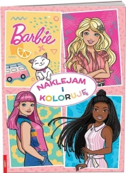 Barbie. Naklejam i koloruję - praca zbiorowa