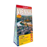 Comfort! map Vienna (Wiedeń) 1:15 000 plan w.2025 - praca zbiorowa