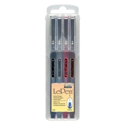 Cienkopisy Le Pen Dark 4 kolory - Marvy