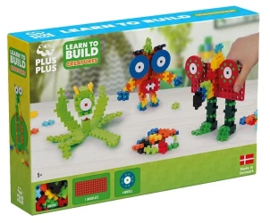 Klocki Plus-Plus Naucz się budować potworki 240el. - Plus-Plus