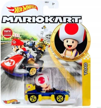 Hot Wheels Mario Kart Pojazd - Mattel
