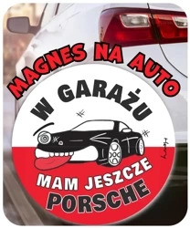 Magnes na auto PORCHE - Henry