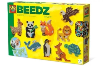 Zestaw koralików Świat zwierząt - SES