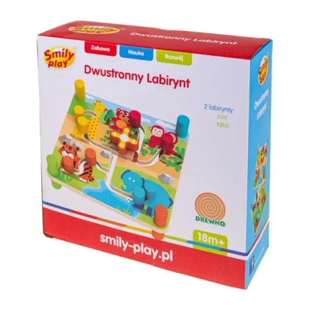 Dwustronny labirynt AC7326 AN01 - SMILY PLAY