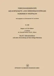 Das B.T.-Schwelverfahren Und Seine Anwendung Auf Der Anlage Marienau - Fritz Scherer