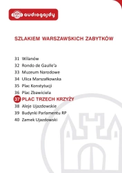 audiobook Plac Trzech Krzyży. Szlakiem warszawskich zabytków - Ewa Chęć