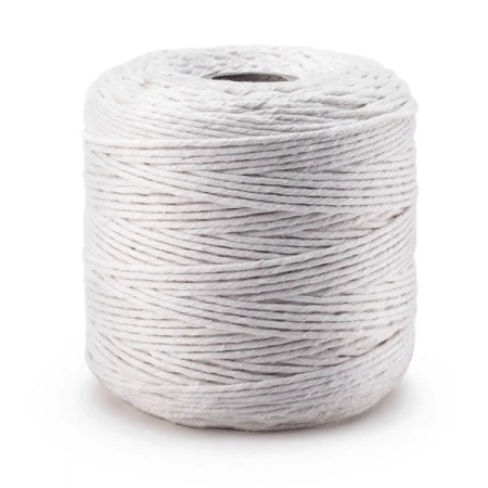 Sznurek bawełniany do makramy biały 2mm 500g - Dalprint