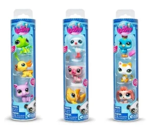 Littlest Pet Shop Zestaw 3 figurek mix - Praca zbiorowa