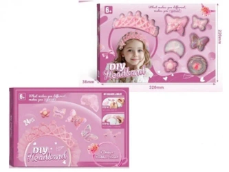 Zestaw do robienia opaski do włosów 24el