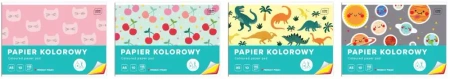 Zeszyt papierów kolorowych A5, Interdruk