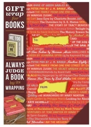 Gift wrap Papier do książki Not to be missed - IF